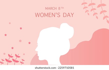 8th march, international women's day background