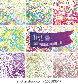 9 in 1 digital fragments pattern!
