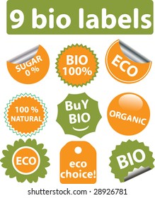 9 bio labels