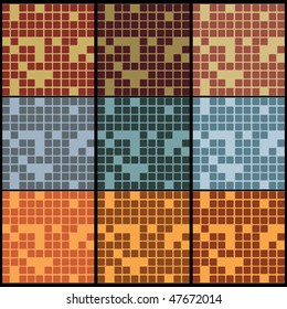 9 Colorful Mosaic Backgrounds