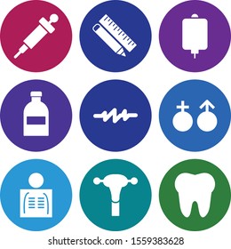 9 decent icon sheet of universal
