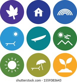 9 decent icon sheet of universal

 