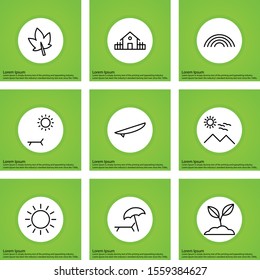 9 decent icon sheet of universal

 