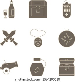  9 decent icon sheet of universal
