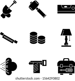  9 decent icon sheet of universal
