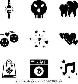 9 decent icon sheet of universal
