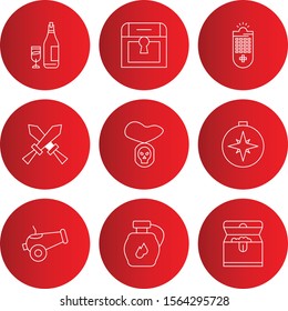  9 decent icon sheet of universal
