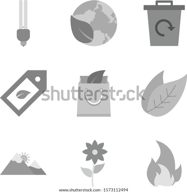 9 Eco\
Icons For Personal And Commercial\
Use...\
