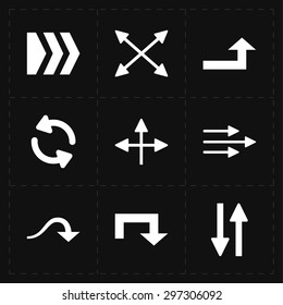9 flat modern arrows