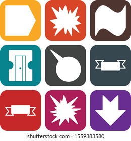  9 icon set of Universal  for your website and project
   