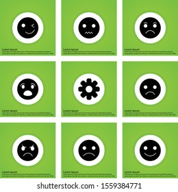 9 icon set of Universal  for your website and project
   