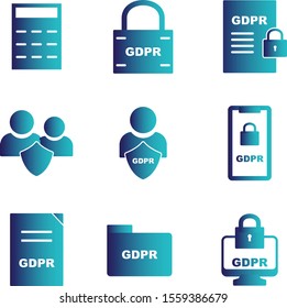  9 icon set of Universal  for your website and project
   