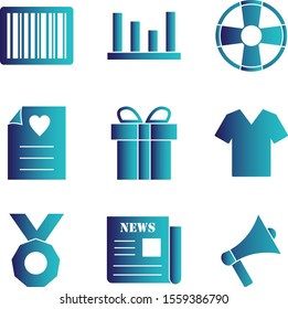  9 icon set of Universal  for your website and project
   