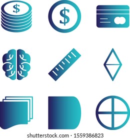  9 icon set of Universal  for your website and project
   