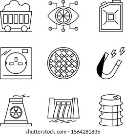 9 icon set of Universal  for your website and project
 