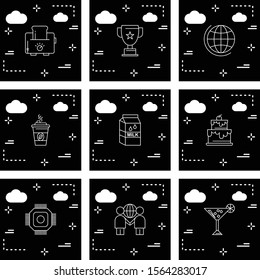  9 icon set of Universal  for your website and project
 