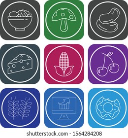 9 icon set of Universal  for your website and project
 