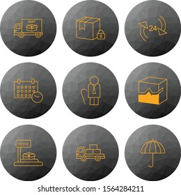   9 icon set of Universal  for your website and project
 