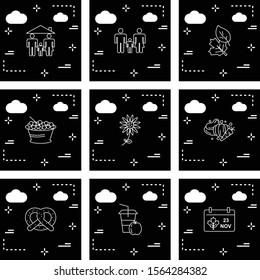9 icon set of Universal  for your website and project
 