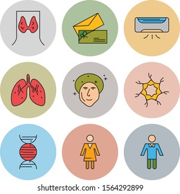 9 icon set of Universal  for your website and project
 