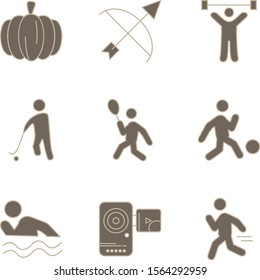 9 icon set of Universal  for your website and project
 