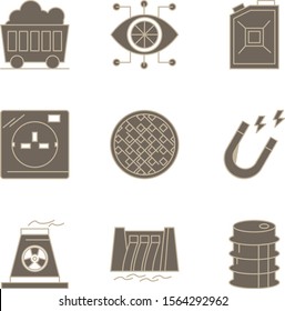 9 icon set of Universal  for your website and project
 