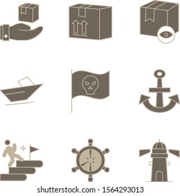 9 icon set of Universal  for your website and project
 