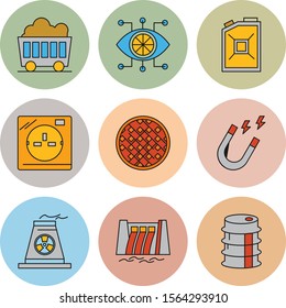 9 icon set of Universal  for your website and project
 