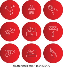 9 icon set of Universal  for your website and project
 