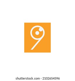 9 logo for your business especially news industry with simple modern style editable
