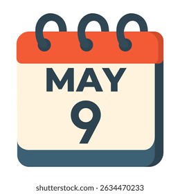 9 may calendar vector on white background
Vector calendar with date - Powered by Shutterstock - Get 15% off with code: PIKWIZARD15