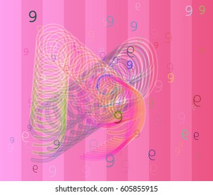 9 Number idea template