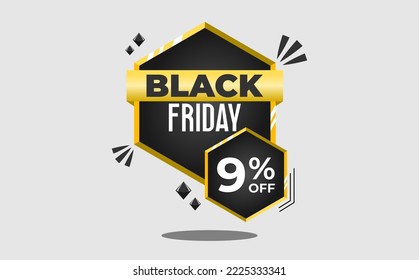 9 percent off black friday