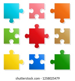  9 pieces Puzzle design