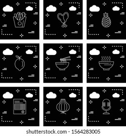 9 Universal icon sheet for your project
   