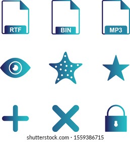  9 Universal icon for your project
   