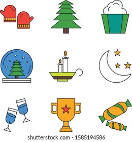  9 Universal Icons Sheet for your project
