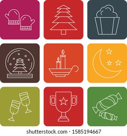  9 Universal Icons Sheet for your project
