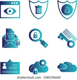 9 Universal Icons Sheet for your project
