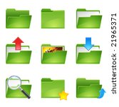 9 vector officer icons set1