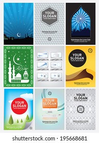 9 vertical banner and poster