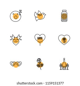 9 Web Icon set