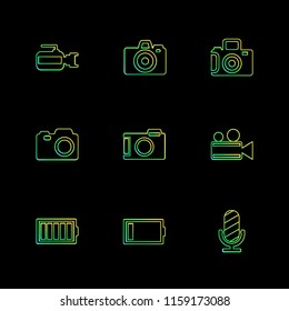 9 Web Icon set