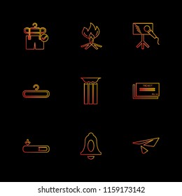 9 Web Icon set