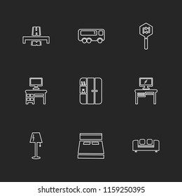 9 Web Icon set