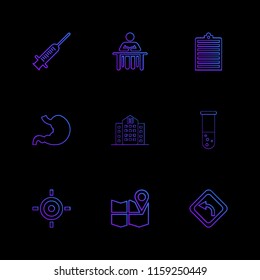 9 Web Icon set