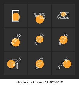 9 Web Icon set