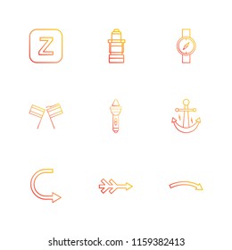 9 Web Icon set