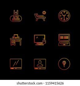 9 Web Icon set