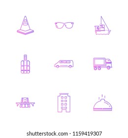 9 Web Icon set